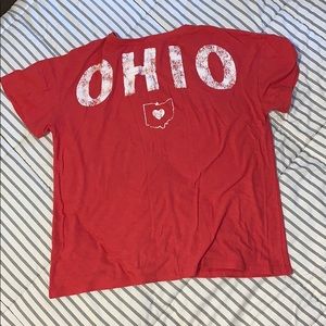 Ohio State colored top